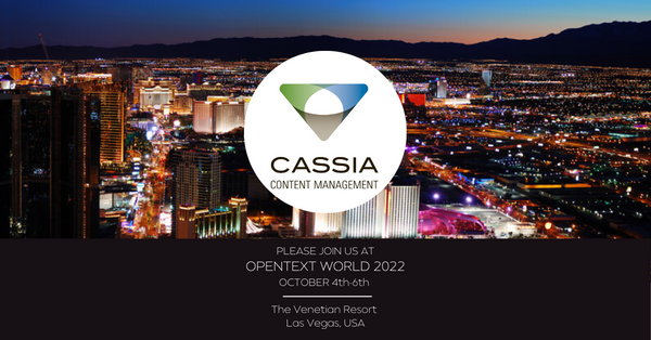 Cassia OpenText World 2022