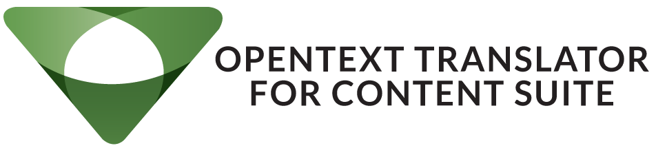 OpenText Translator for Content Suite